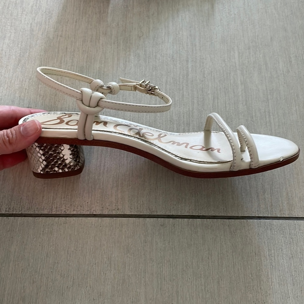 Sam Edelman kitten heel sandals